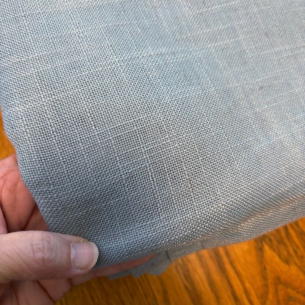 Lot 2 Curtains Drapes Linen Blend Light Filtering Rod Pocket Back Tab 52 x 96 - Picture 3 of 6